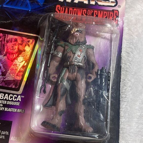 Vintage 1996 Star Wars shadows of the empire Chewbacca bounty hunter disguise - Picture 5 of 6